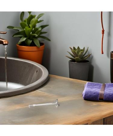 Healeved 2Pcs Manual Double Sided Nose Hair Trimmer for Men Women Precise Nose Hair Scissors with Design Compact Efficient for Face Care - Buy Online on GoSupps.com