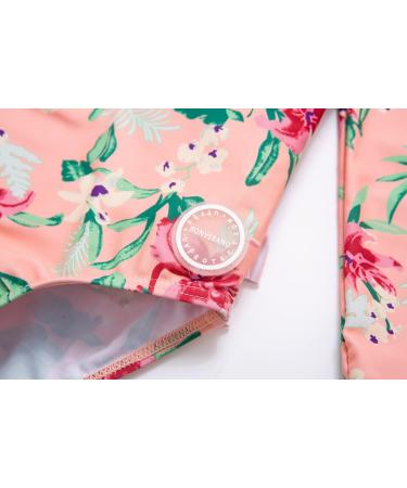 Bonverano Baby Girls Swimsuit UPF 50+ Sun Protection 9-12 Months Peony - Buy Online on GoSupps.com