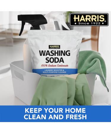 Harris Washing Soda 10lb - Sodium Carbonate Laundry Booster & Multipurpose Cleaner for Effective Cleaning | International Shipping Available - Buy Online on GoSupps.com