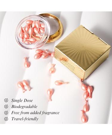 Face Serum Capsules Anti Aging Serum for Face Naturals Collagen Oligopeptide Serum Capsules Collagen Peptide Anti Wrinkle Serum Dark Spot Corrector Long Lasting Hydration Restore Elasticity - Buy Online on GoSupps.com