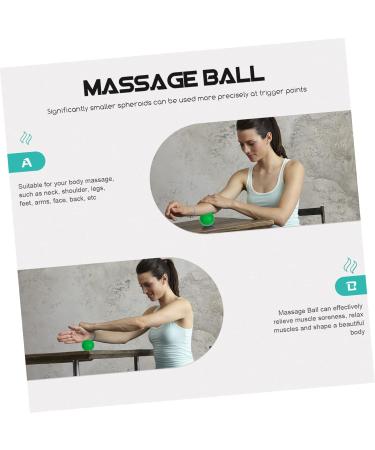 Lurrose Fascia Ball Massage Tool - Foot & Shoulder Muscle Relaxation Gear | Peanut Shaped Exercise Balls for Effective Stretching and Pain Relief - Buy Online on GoSupps.com