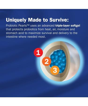Enzymatic Therapy Probiotic Pearls Acidophilus - 1 Billion CFU, 30 Softgels - Buy Online on GoSupps.com
