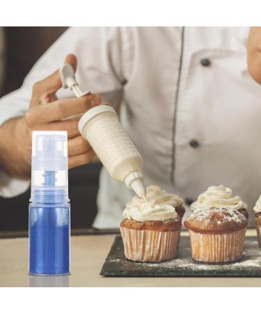 Edible Glitter Spray - Food Grade Sparkling Dust - Food Coloring Glitter - Edible Glitter For Decorating Cakes Cupcakes Cake Pops Blue - Buy Online on GoSupps.com