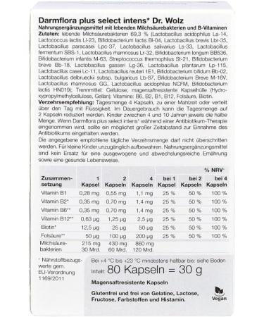 Darmflora Plus Select 80 Pcs - Probiotic Support for Digestive Health | International Shipping Available - Buy Online on GoSupps.com