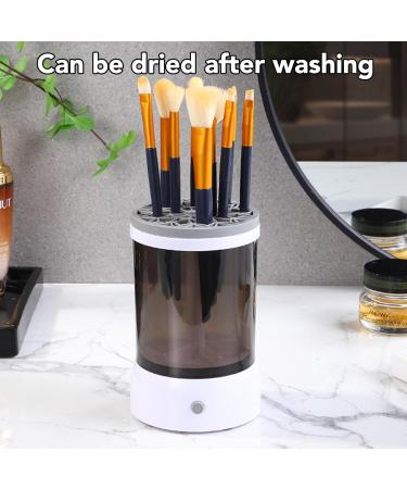 Electric Makeup Brush Cleaner | Quick 10-Minute USB Cleaning | Travel-Friendly 1200mAh - Pink - Buy Online on GoSupps.com