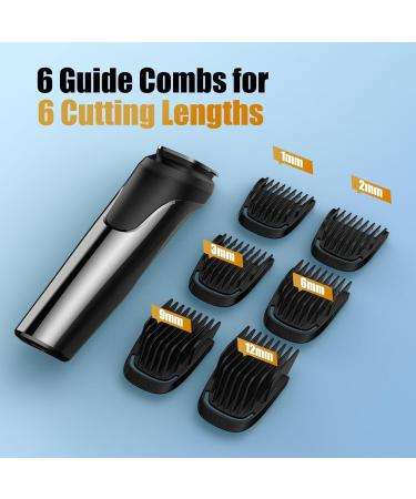 Beard Trimmer & Hair Clipper for Men - All-in-One Cordless Grooming Kit | Low Noise Stainless Steel IPX4 Waterproof - Buy Online on GoSupps.com