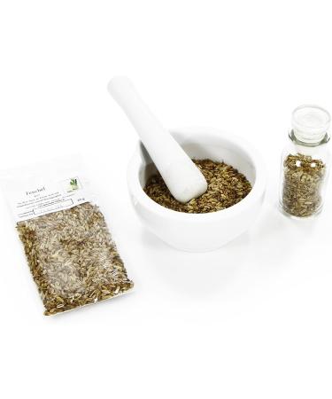  Feine W rze Premium Complete Fennel - Dried Herbs - Fennel Seeds Baking Spices Bread Spices Natural Spices Fennel Tea Gluten Free 20g - Buy Online on GoSupps.com