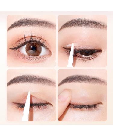 Eyelid Correcting Strips - Invisible Natural Eyelid Stickers | Waterproof Makeup Long-lasting Natural Eye Lift Strips For Women Single Eyelid Hooded Eyes Pologmase - Buy Online on GoSupps.com