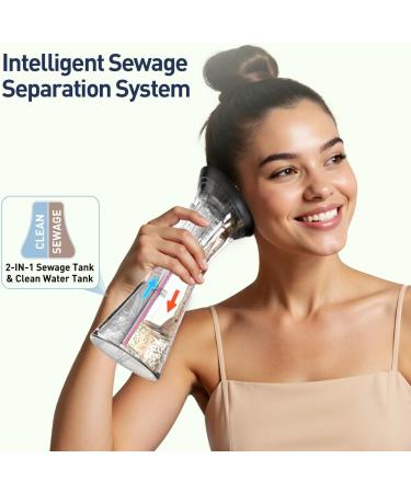 Ear Wax Removal - Electric Ear Cleaner with IPX7 Water Powered Ear Cleaning Tool with Irrigation Flusher 6 Tips 4 Pressure Settings - Safe & Effective for Ear Wax Cleaning Gifts for Women Men - Buy Online on GoSupps.com