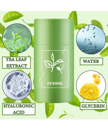 Moisturizing Green Tea Mask Stick | Deep Pore Cleansing & Oil Control | Hydrating Face Mask for All Skin Types - Buy Online on GoSupps.com