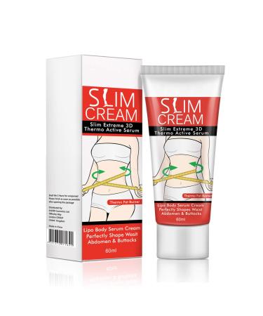 ELAIMEI Hot Slimming Cream  Fat Burner Sweat Cream for Belly  Tummy Tuck Cream  Weight Loss for Women & Men  Anti-Cellulite Body Massage Cream 60ml (1 Pack)