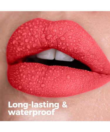 Allbestaye Long Lasting Waterproof Liquid Matte Lipstick - Non-Stick Cup 16# | Buy Waterproof Matte Lip Gloss Online - Buy Online on GoSupps.com