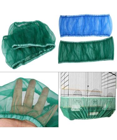 Large Universal Parrot Cage Cover - Ventilated Nylon Shell for Birdcage - Blue - Buy Online on GoSupps.com