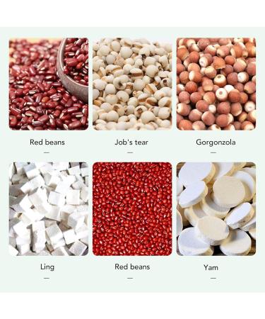 Adzuki Bean Jobs Tear Tea Bags Fragrance Quick Release Nutrition Adzuki Bean Jobs Tear Wellness Tea Triangular Shaped for Everyday Coffee & Tea Supplies - Buy Online on GoSupps.com
