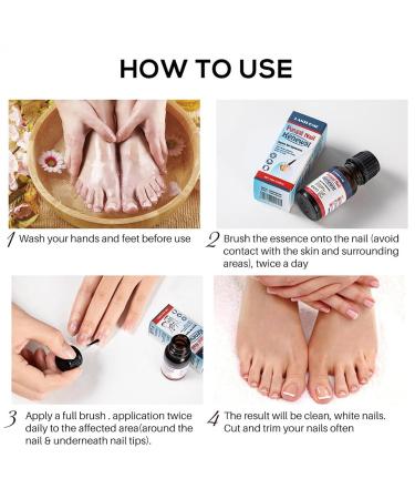 Nail Growth & Strengthening Oil - Cuticle Care for Dry & Brittle Nails - 1 ml (1 Pack) - International Shipping Available - Buy Online on GoSupps.com