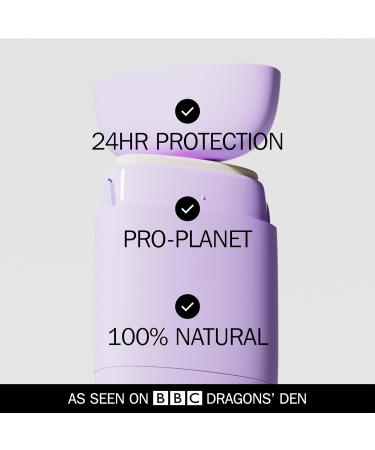 Fussy - Natural Refillable Deodorant - Lilac Case & Variety Refill Pack - Wide Eyed Citrus Night Tales Flora & Wavy Days Mint - Aluminium Free - Vegan & Cruelty Free - 100% Natural & Effective - Buy Online on GoSupps.com