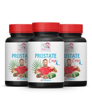prostate support pills - PROSTATE SUPPORT PILLS - saw palmetto with nettle root saw palmetto for men prostate supplements nettle for hair growth nettle leaf tea for hair growth 3 Bot 180 Capsules
