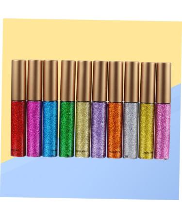 VINTORKY 10pcs Liquid Eyeshadow Eye Shadow Eyeliner Shiny Eyeshadow - Buy Online on GoSupps.com