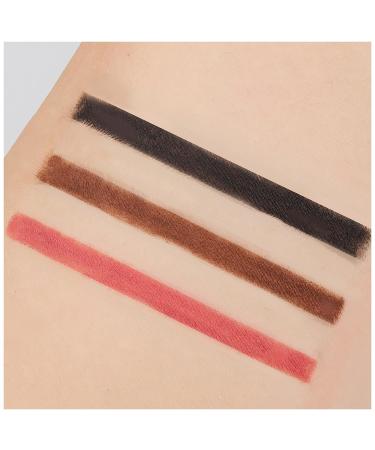 FANXITON Pink Waterproof Eyeliner Pencil | 24h Long-Lasting Colored Eye Makeup Pen - Buy Online on GoSupps.com