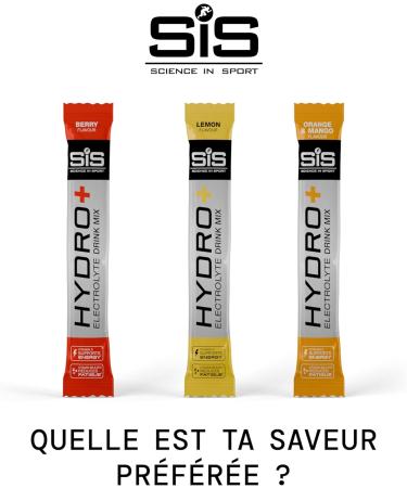 Science in Sport HYDRO+ Poudre Boisson lectrolyte 20 x 4 3g Orange & Mangue - Poudre lectrolyte v gane poudre boisson sportive avec vitamine C et 5 lectrolytes essentiels Orange et mangue 20 portions - Lot de 1 20 Portions (Lot de 1) - Buy Online on GoSupps.com