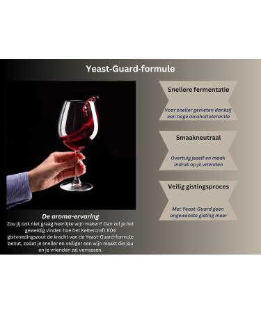 Keltercraft K04 Yeast food salt 10 g for 25 liters of winemeadcider Fermentation salt Yeast food DAP with vitamins Food salt for fermentation - Buy Online on GoSupps.com