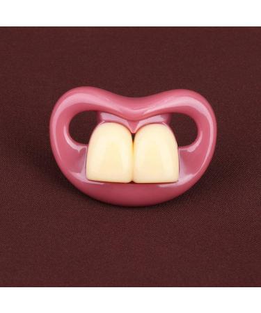 Lixbd Silicone Pacifier for Newborns | Comforter with Two Front Teeth | Nursing Toy | International Shipping Available - Buy Online on GoSupps.com