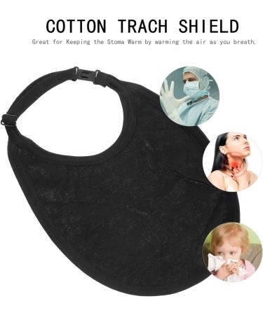 Neck Stoma Protector Guard Cotton Neck Trachea Covers for Laryngectomy Tracheostomy Wound Dressing Covers(2 pcs) - Buy Online on GoSupps.com