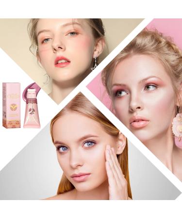 Blush with Applicator | Moisturizing Velvet Liquid Blush for Cheeks Compact Coutouring Cheeks Blush for Oil Skin for Gathering Dating Traveling Home Working Welts 06 - Buy Online on GoSupps.com