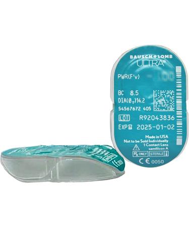 Bausch + Lomb Ultra Monthly Contact Lenses - Soft Spherical -3.0 Diopters | 3 Pack BC 8.5 mm Dia 14.2 mm - Best for Clear Vision - Buy Online on GoSupps.com