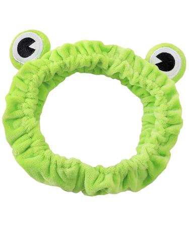 GoGoHerHome Cute Frog Headband for Washing Face & Makeup - Elastic Hair Band with Frog Eyes Design - Buy Online on GoSupps.com