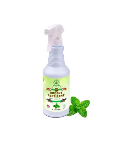 cuttio Mouse Repellent  Rodent Repellent Spray  Natural Peppermint Oil to Repel Mice and Rats  Child and Pet Safe  Effective and Humane Solution  Ideal for Home, Garden RV Boat 16 OZ