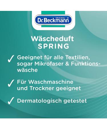 Buy Dr. Beckmann Laundry Air Spring 3-Pack | Fresh Fragrance Without Fabric Softener | Suitable for All Textiles | 750 ml Total - Buy Online on GoSupps.com