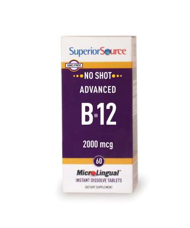 Superior Source Advanced B-12 2000 mcg 60 Tablets