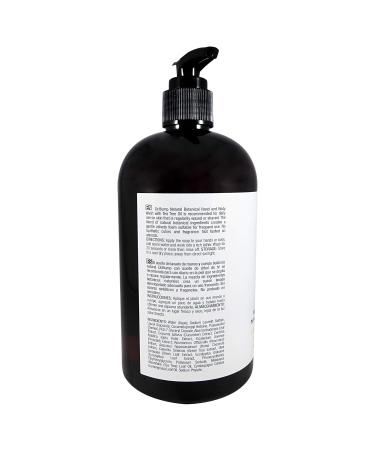 Waxness Dr. Bump Natural Botanical Hand and Body Wash | Tea Tree & Lemongrass - 16 fl oz (480 ml) | Best Eco-Friendly Cleanser for All Skin Types - Buy Online on GoSupps.com