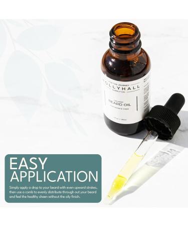 Organic Beard Oil for Men - USDA Certified Jojoba Oil Fragrance-Free Hydrates & Soothes Dry Skin - 1 fl oz - Buy Online on GoSupps.com