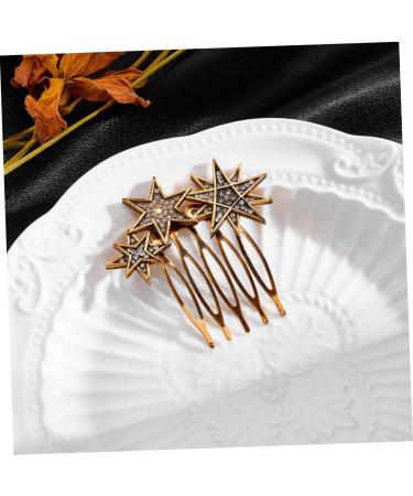 MAGICLULU 3 Sets Star Moon Hairpin Foundation Spatula for Face Wedding Hair Clips Hair Comb Moon Star Side Comb Wedding Ceremony Decorations Women s Suits Metal Bridesmaid Star Shape Alloy - Buy Online on GoSupps.com