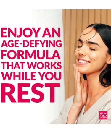 Hada Labo Tokyo Antiaging night cream hyaluronic acid for optimal skin regeneration from 40 years 50 ml - Buy Online on GoSupps.com