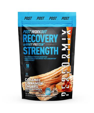 Performix ioWHEY Protein Powder - 18 Servings - 100% Whey Isolate Protein for Quick Absorption and Post Workout - 22g Protein, Low Carb and No Sugar - Caramel Cinnamon Churro Caramel Cinnamon Churro 18 Servings (Pack of 1)