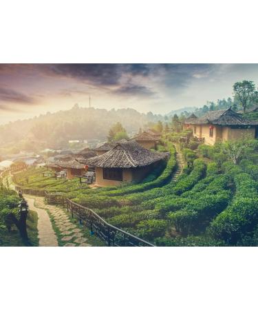 Lais Puzzle Sunrise at Lee Wein Rak Thai Ban Rak Thai a Chinese settlement Mae Hong Son Thailand 500 pieces - Buy Online on GoSupps.com
