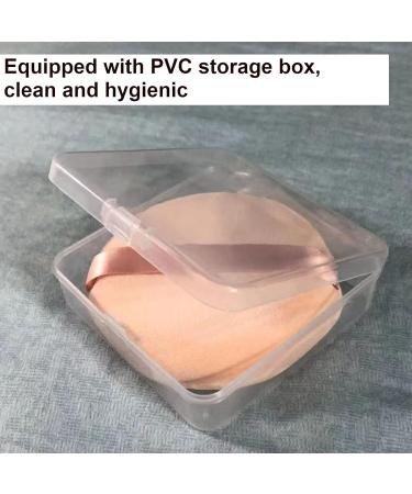 Oversized boxed Powder Puff with 5.1in flocking sponge suitable for large area body puff and face setting powder puff - Buy Online on GoSupps.com