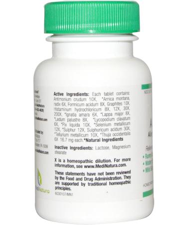 Medinatura Bhi Allergy 100 Tablets - Natural Relief for Allergies - Buy Online on GoSupps.com