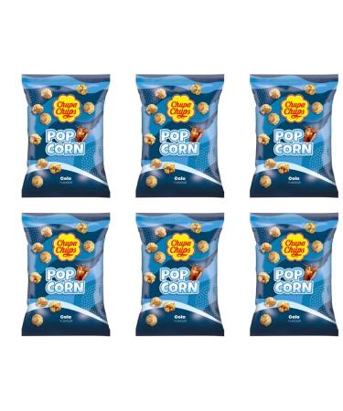 Chuppa Chups Cola Popcorn 110g - Whether You Are Going To See The Latest Release At The Cinema Or Getting Comfy On The Couch At Home - Pack of 6