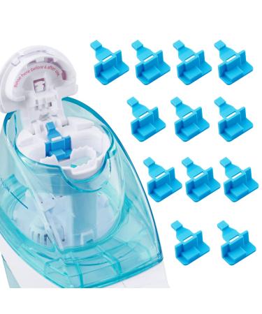 ETCBNIU Silicone Salt Pods Refills Accessories Compatible with Navage Nasal Care Nasal Irrigation System - Save Salt Water pods for Easy Operation (12 Pack-Blue)