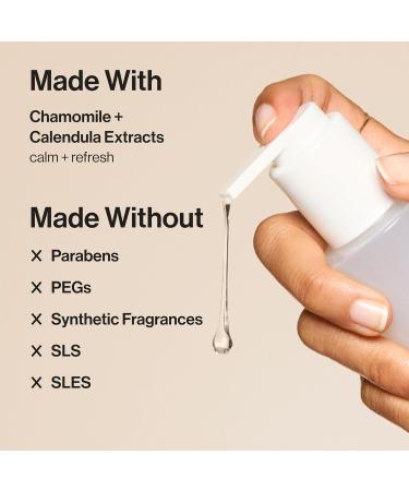 Honest Beauty Gentle Gel Everyday Face Cleanser + Moisturizing Hydrogel Cream Bundle | Vegan + Safe for Sensitve Skin | 5 fl oz 1.7 fl oz - Buy Online on GoSupps.com