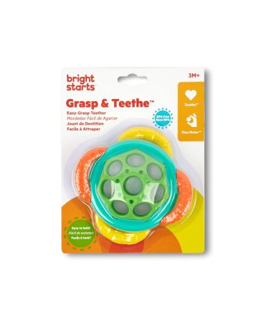 Shop Bright Starts Oball Gripping & Bite Ring Multi-Colored Teething Toy for Babies 3+ Months - Buy Online on GoSupps.com