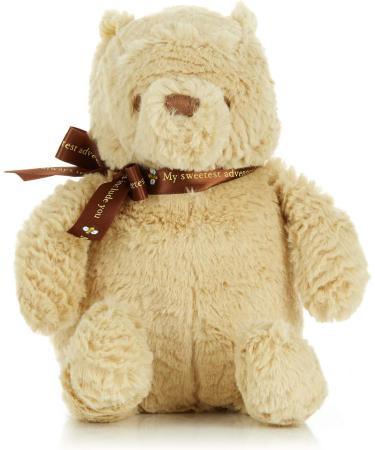 Kids Preferred Classic Pooh 4-Piece Set with Stuffed Animal Toy - Teether, Squeaker, Crinkle Square | 9 Baby Winnie The Pooh & Friends Original Version - Buy Online on GoSupps.com