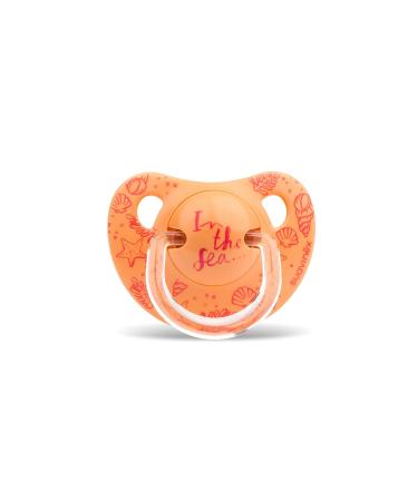 Suavinex Anatomical Silicone Pacifiers Pack of 2 (6-18 Months) - Pink & Orange 0% Bisphenol Sea Design - International Shipping - Buy Online on GoSupps.com