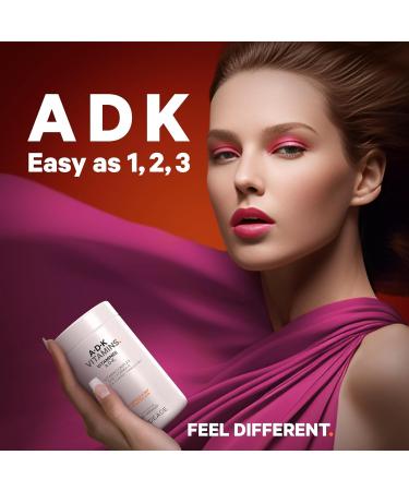 Codeage ADK Vitamin Supplement Vitamin A Vitamin D3 Cholecalciferol Vitamin K1 & K2 (MK4 & MK7) 6-Month Supply A D K Vitamins - Support Bones Teeth Vision Immune System - Non-GMO - 180 Capsules - Buy Online on GoSupps.com