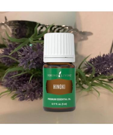 Young Living Hinoki Essential Oil 5 ml | Calming Aroma for Diffusing & Meditation | Refreshing Ambiance for Work & Study | Perfect Post-Workout Massage Oil - Buy Online on GoSupps.com