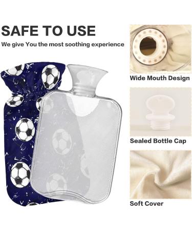 Blue 1L Football Heat Bottle - Small Warming Bag for Pain Relief & Therapy | BAP-Free - Buy Online on GoSupps.com